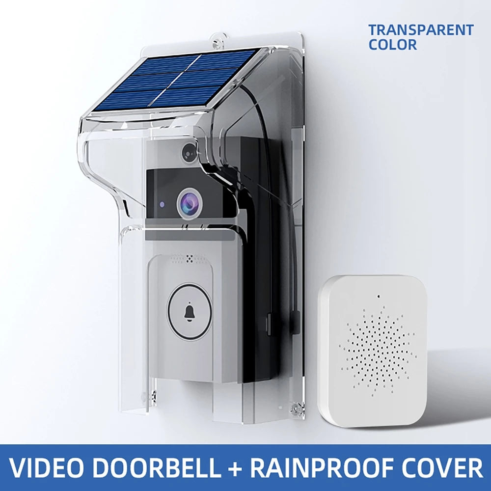 Wireless Video Doorbell bluetooth Remote Control Smart Video Monitor Voice-Changing Interco