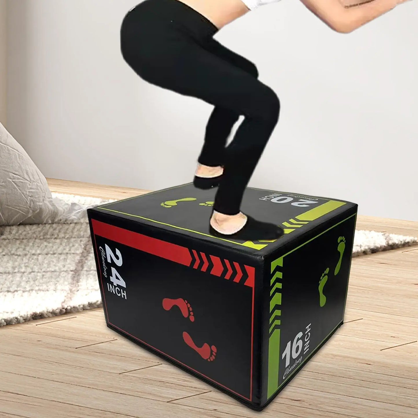 Jump Box Step up Box Multifunction Fitness Training Box Portable Plyo Box
