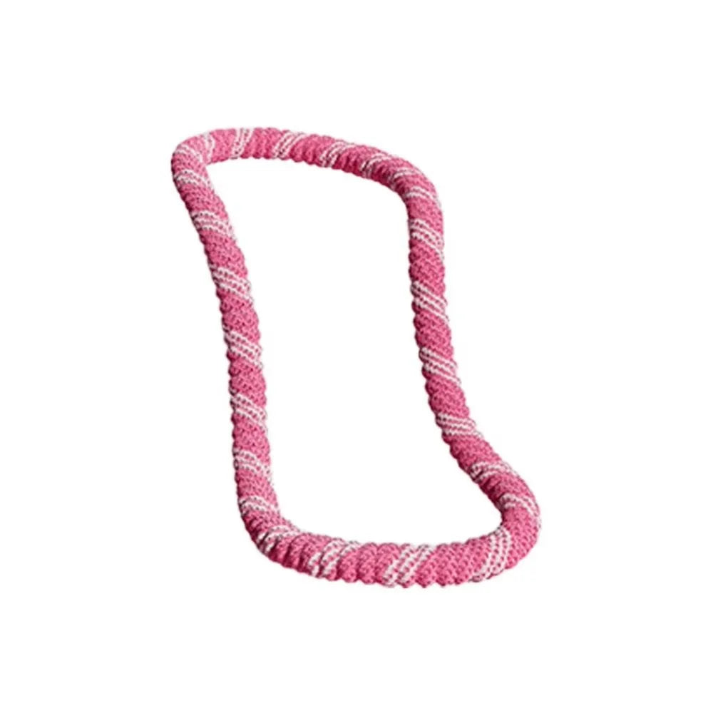 Portable Fat Burning Sports Hoop Foldable Soft Spring Spring Tube Yoga Circle Adjustable Durable Fitness Circle Aerobic Exercise