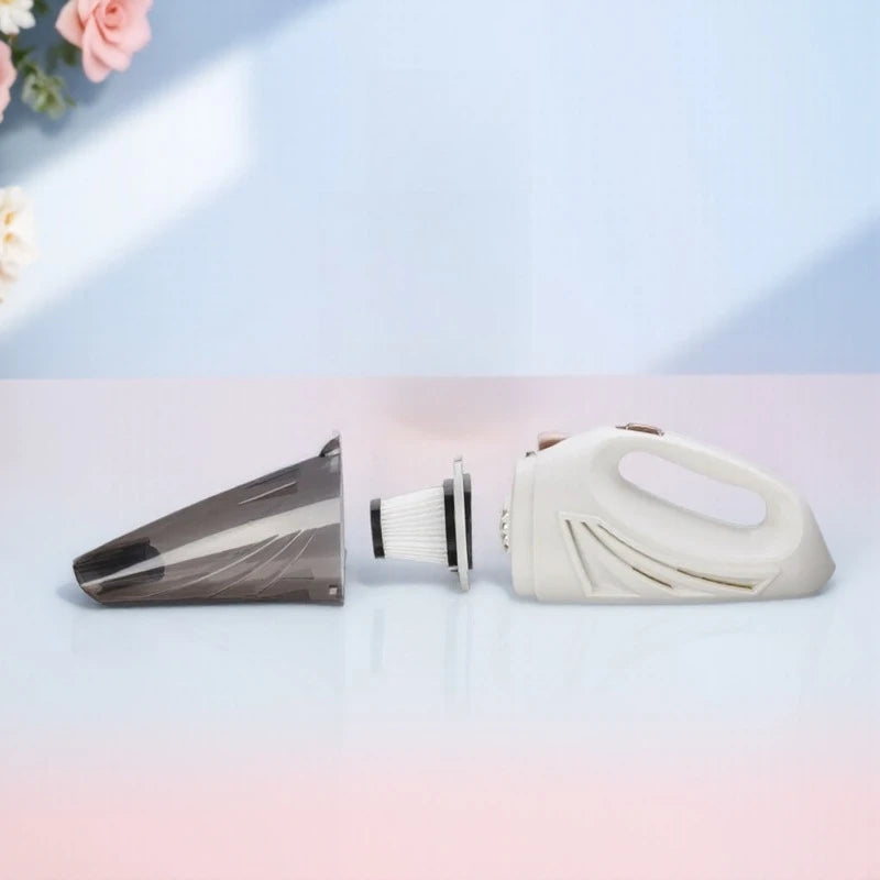 12V Portable Car Vacuum Cleaner Handheld Wet Dry Powerful Suction Auto Cleaning Cordless Rechargeable for Vehicle Detailing