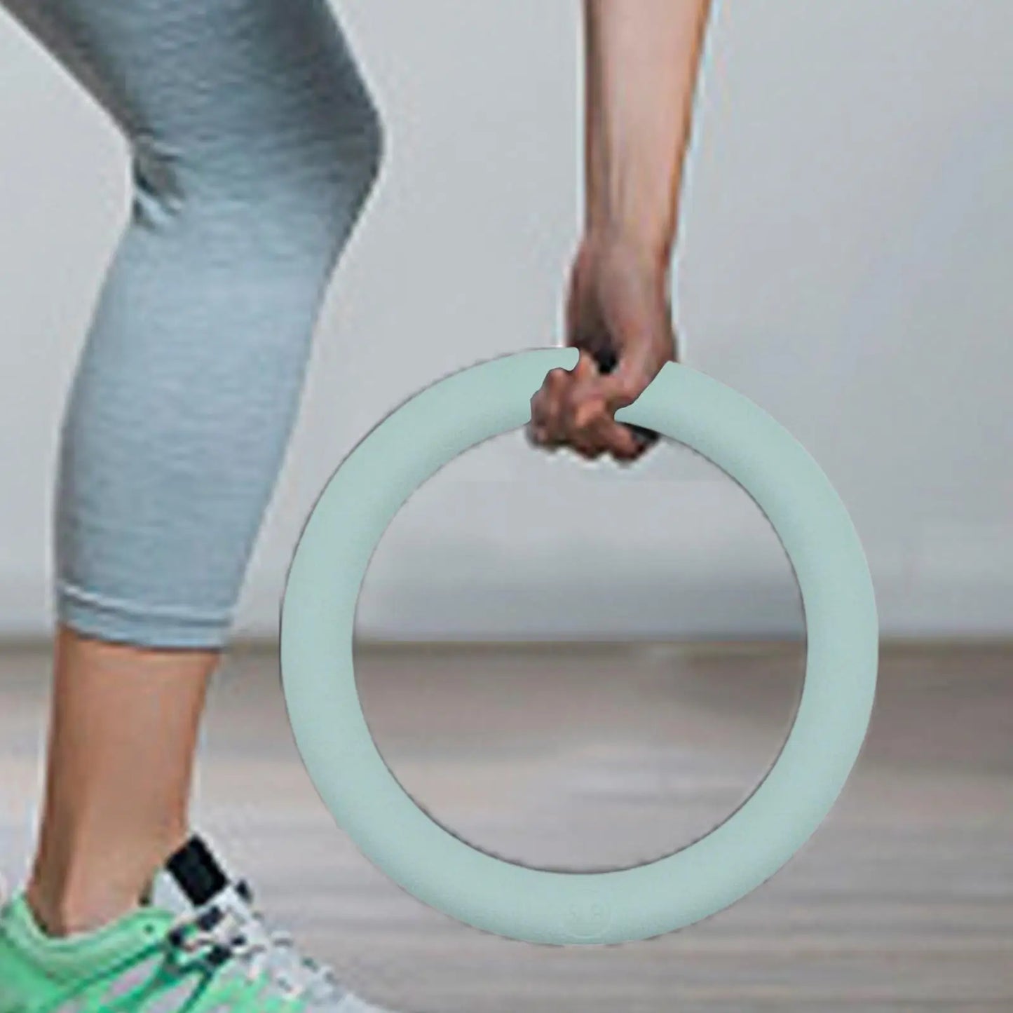 Weight Ring Workout Equipment Kettlebell Portable Practice Non Slip 5lb for Pilates Strength Training Yoga Exercise Home Fitness