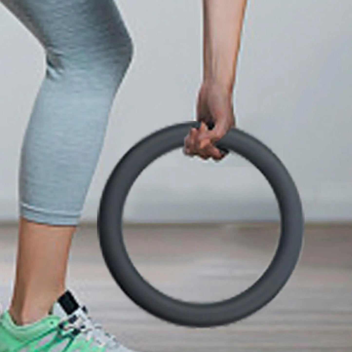 Weight Ring Workout Equipment Kettlebell Portable Practice Non Slip 5lb for Pilates Strength Training Yoga Exercise Home Fitness