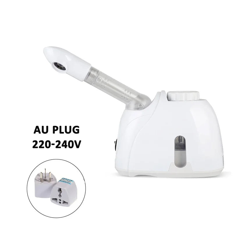 Ozone Facial Steamer Warm Mist Humidifier for Face Deep Cleaning  Home Spa Skin Care Whitening
