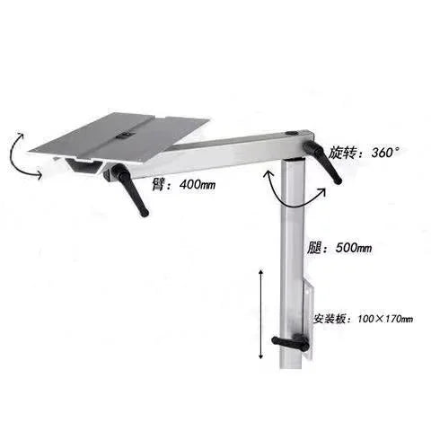 Marine boat yacht motorhome top-rated RV Caravan Aluminum adjustable table leg desk mount Universal Swivel Table leg bracket