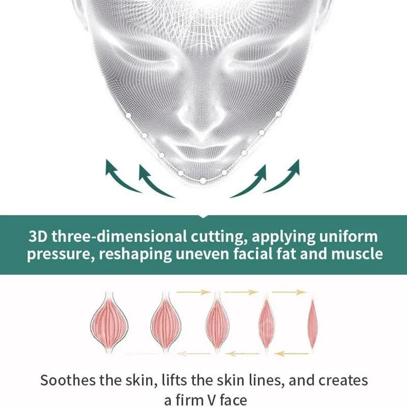 3D Reusable Face lifting Mask Anti Slimming Bandage V Shaper Full Face Lift
