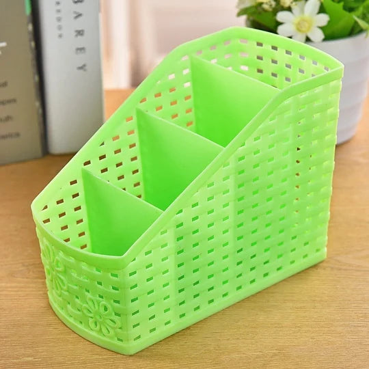 Hot selling Multifuction Home Office Desk Storage Boxes Plastic Organizer decoration basket pencil Phone Holder ZL301-5