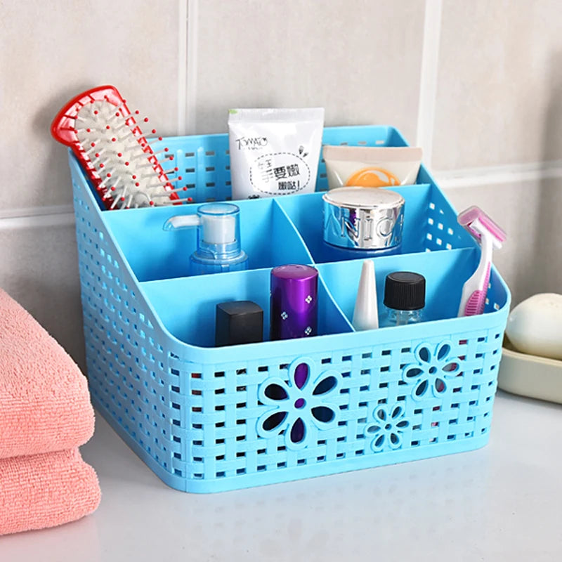 Hot selling Multifuction Home Office Desk Storage Boxes Plastic Organizer decoration basket pencil Phone Holder ZL301-5