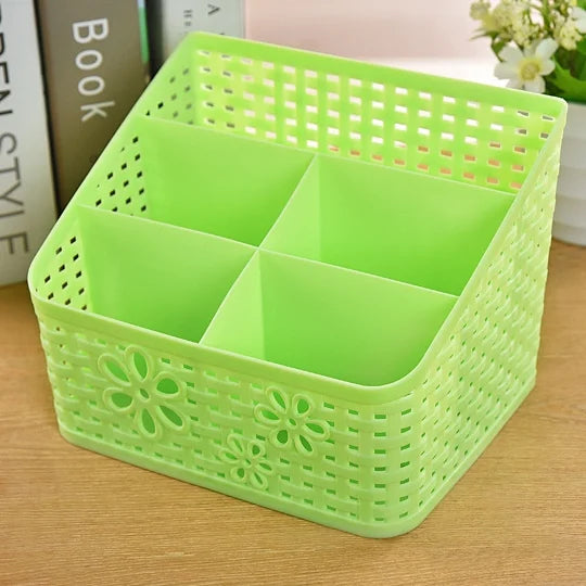 Hot selling Multifuction Home Office Desk Storage Boxes Plastic Organizer decoration basket pencil Phone Holder ZL301-5