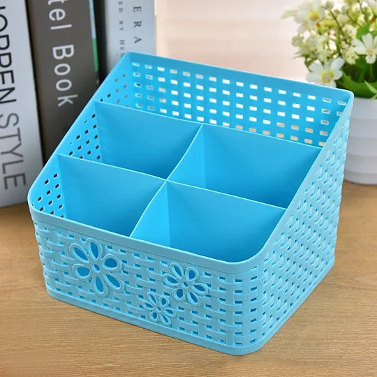 Hot selling Multifuction Home Office Desk Storage Boxes Plastic Organizer decoration basket pencil Phone Holder ZL301-5
