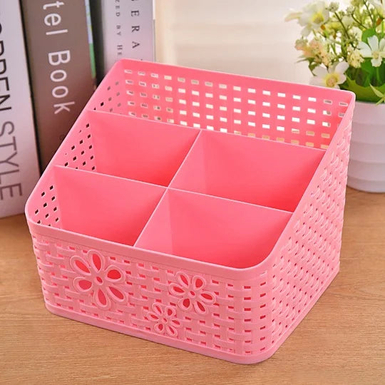 Hot selling Multifuction Home Office Desk Storage Boxes Plastic Organizer decoration basket pencil Phone Holder ZL301-5