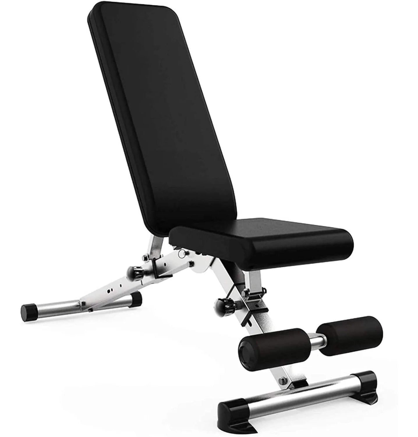 Adjustable Metal Gym Workout Bench Foldable and Weight-Bench for Indoor Use