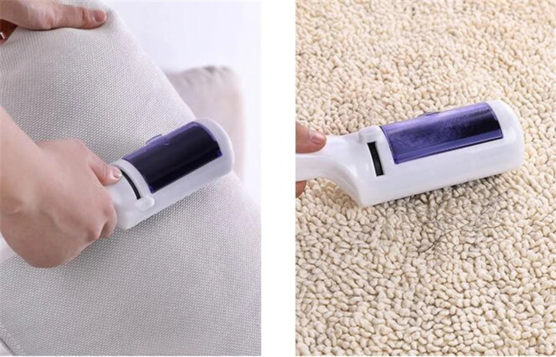 Electrostatic Static Clothing Dust Pets Hair Cleaner Remover Brush Suction Sweeper for Home Office Travel Cleaning Brushes