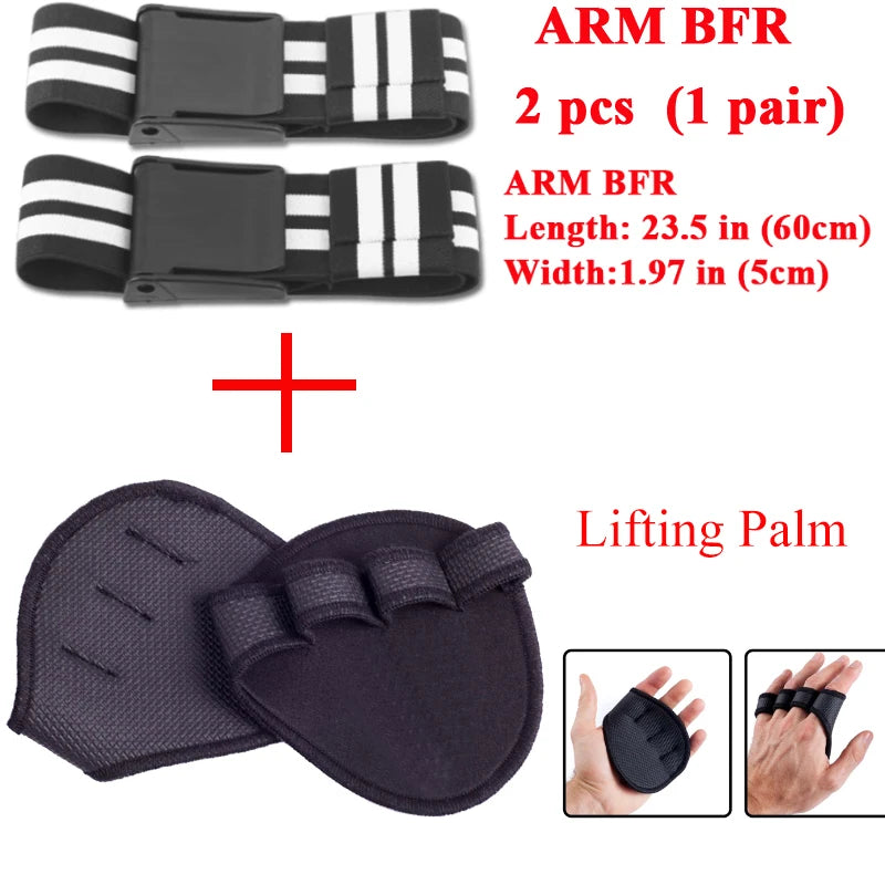 Fitness Gym Equipment Training BFR Occlusion Bands Bodybuilding Weightlifting Arm Leg Muscle Growth Blood Flow Restriction Bands