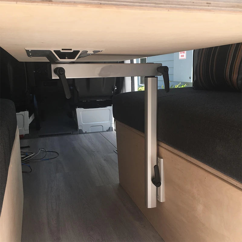 Marine boat yacht motorhome top-rated RV Caravan Aluminum adjustable table leg desk mount Universal Swivel Table leg bracket