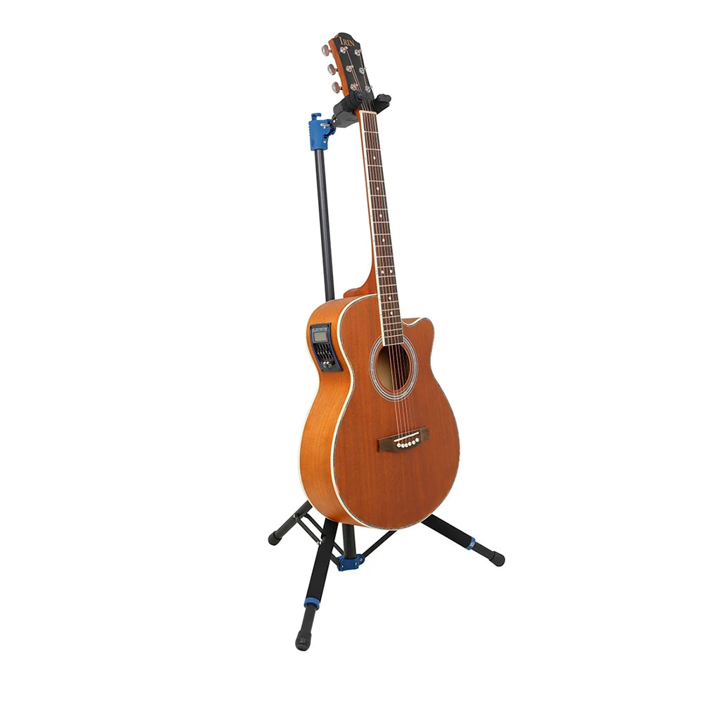 Portable Floor Guitar Holder Can Be Folding  Suitable For Guitar Accessories Such as Acoustic Classical Guitar, Ukulele, Etc.