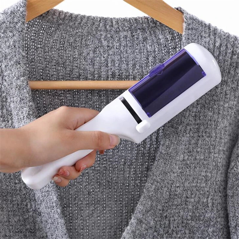 Electrostatic Static Clothing Dust Pets Hair Cleaner Remover Brush Suction Sweeper for Home Office Travel Cleaning Brushes