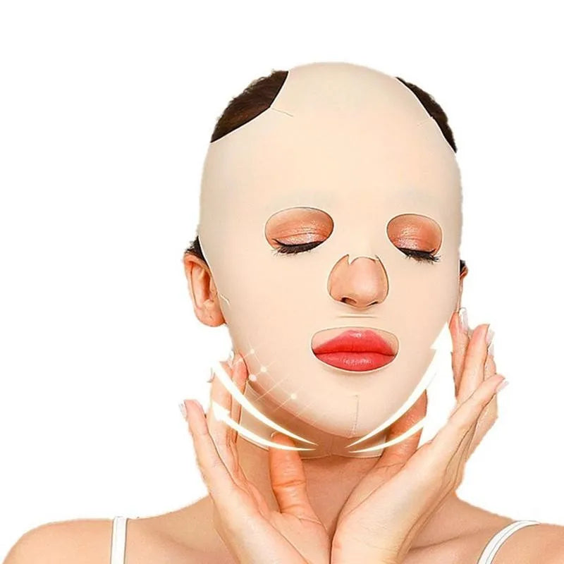 3D Reusable Face lifting Mask Anti Slimming Bandage V Shaper Full Face Lift
