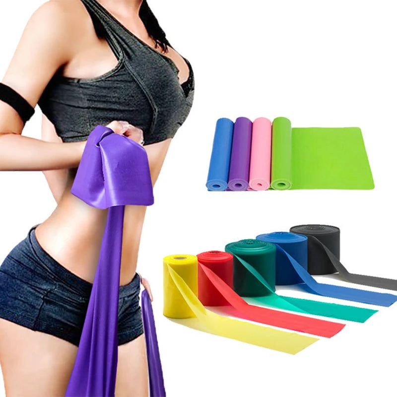 2026 Hot Yoga Tension Band Fitness Equipment Training Resistance Bands Rubber Yoga Fitness Tension Loops Sport Training Equipmen