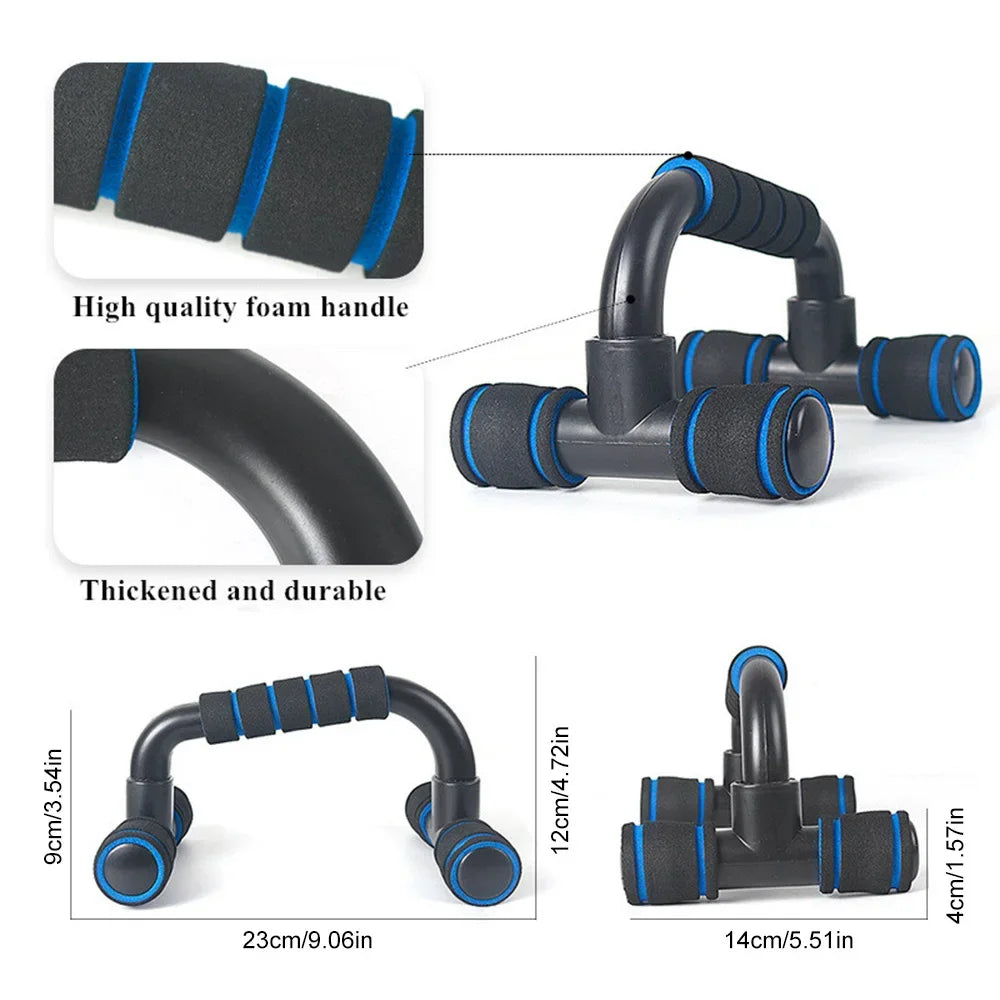 Portable Muscle Training Fitness Equipment Anti Skid Foam Handle Push Up Support Comfortable Household Fitness Equipment