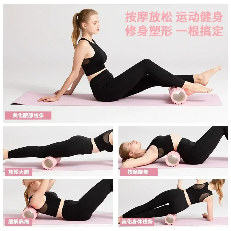 30cm Foam Column Muscle Relaxation Training Pilates Yoga Fitness Massage Foam Roller