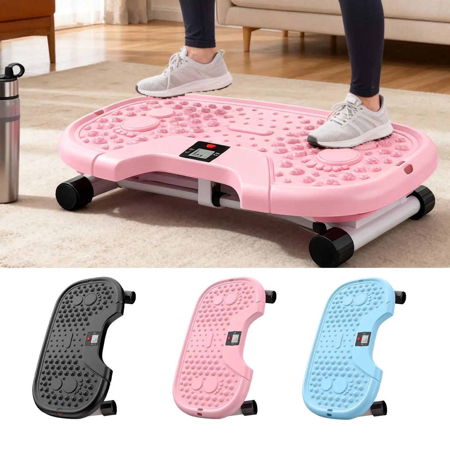 Stair Stepper Office Portable Twist Leg Exercisers Compact Fitness Stepper For Exercise For Glutes Abs Core Upper Body Outdoor