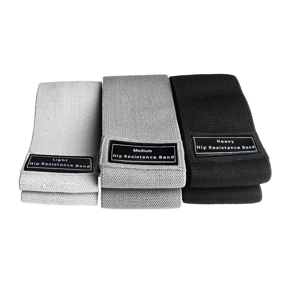 New Fabric Resistance Hip Booty Bands Glute Thigh Elastic Workout Squat Circle Stretch Fitness Strips Loops Yoga Gym Equipment