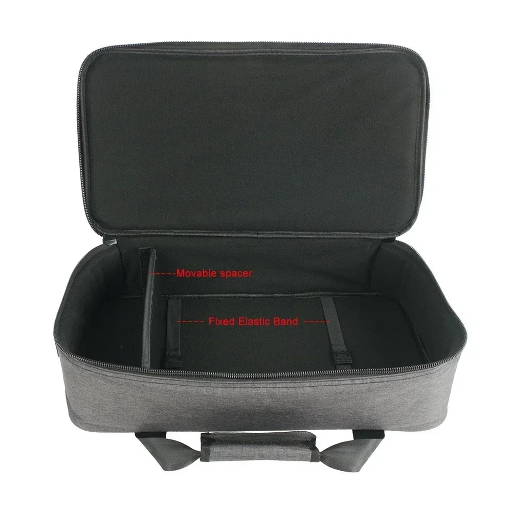 For Guitar Players Compact Pedal Bag Guitar Pedalboard Bag Music Transport Compact Musician Storage Solution Storage Bag
