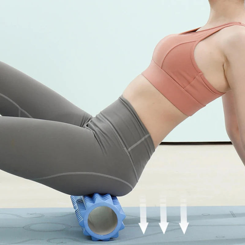 New Yoga Column Roller Fitness Equipment EVA Foam Roller Yoga Pilates Yoga Block Gym Roller