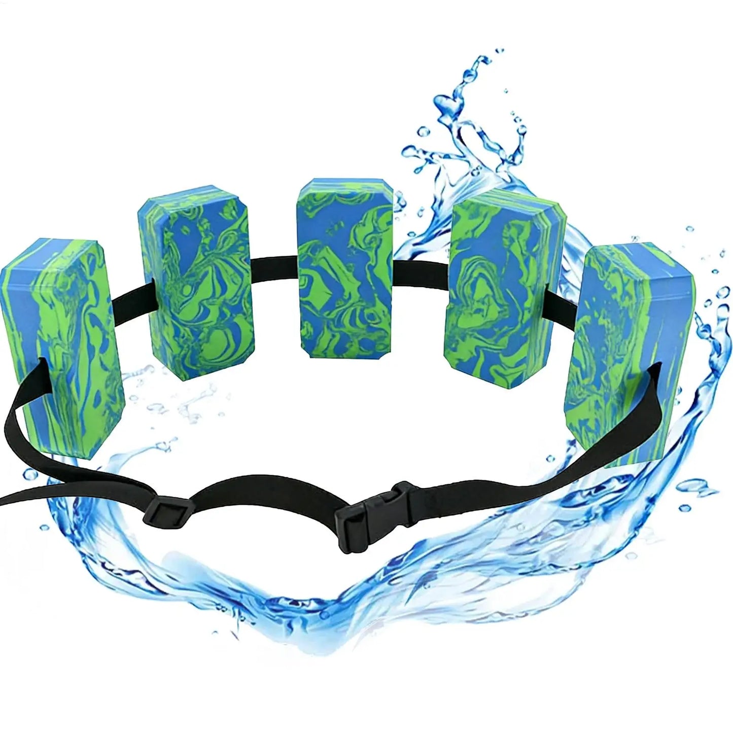 Swim Belt Adjustable Kids Waist Pool Practice Equipment Flotation Belt for Boys Girls Beach Lake Pool Exercise Workout Fitness