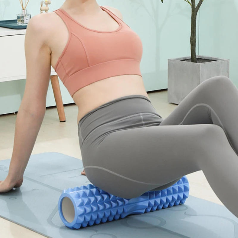 New Yoga Column Roller Fitness Equipment EVA Foam Roller Yoga Pilates Yoga Block Gym Roller