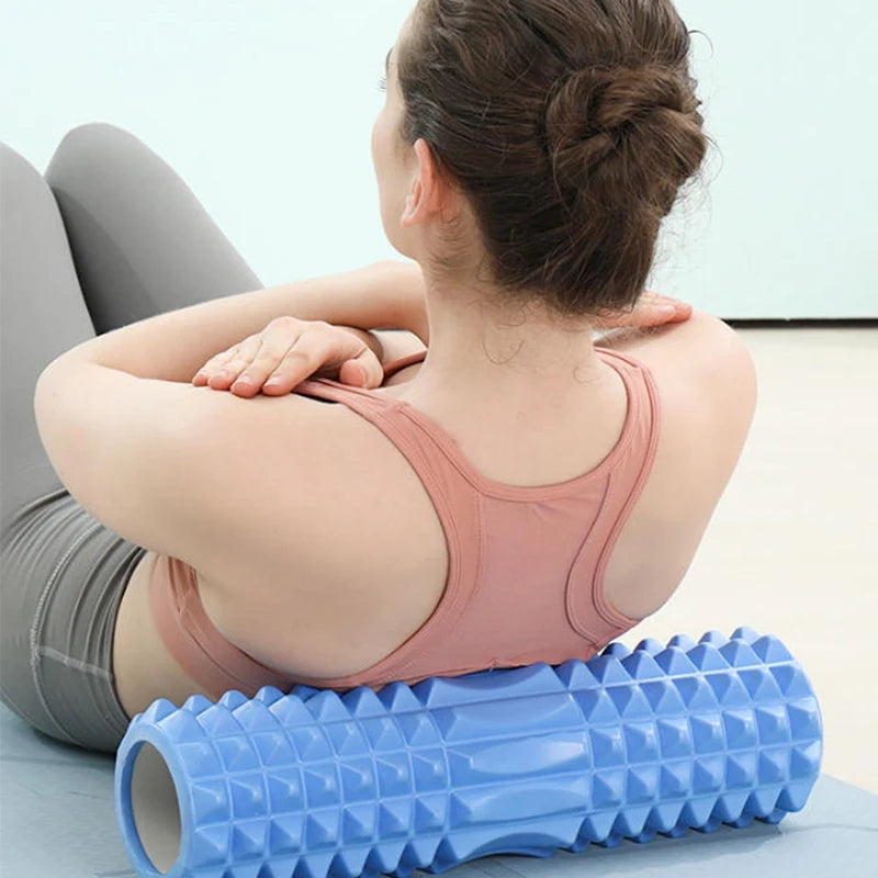 New Yoga Column Roller Fitness Equipment EVA Foam Roller Yoga Pilates Yoga Block Gym Roller