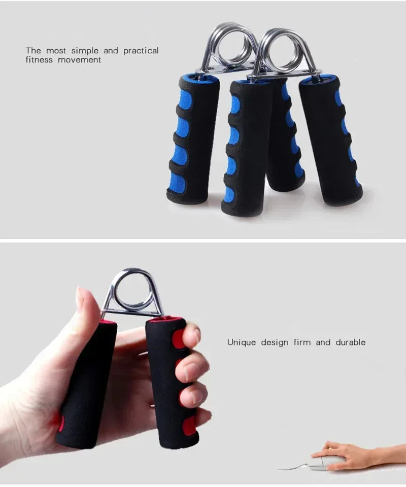 Hand Grip Gym Fitness Finger Exerciser Arm Strength Trainer Muscle Recovery Rehabilitation Developer Gripper
