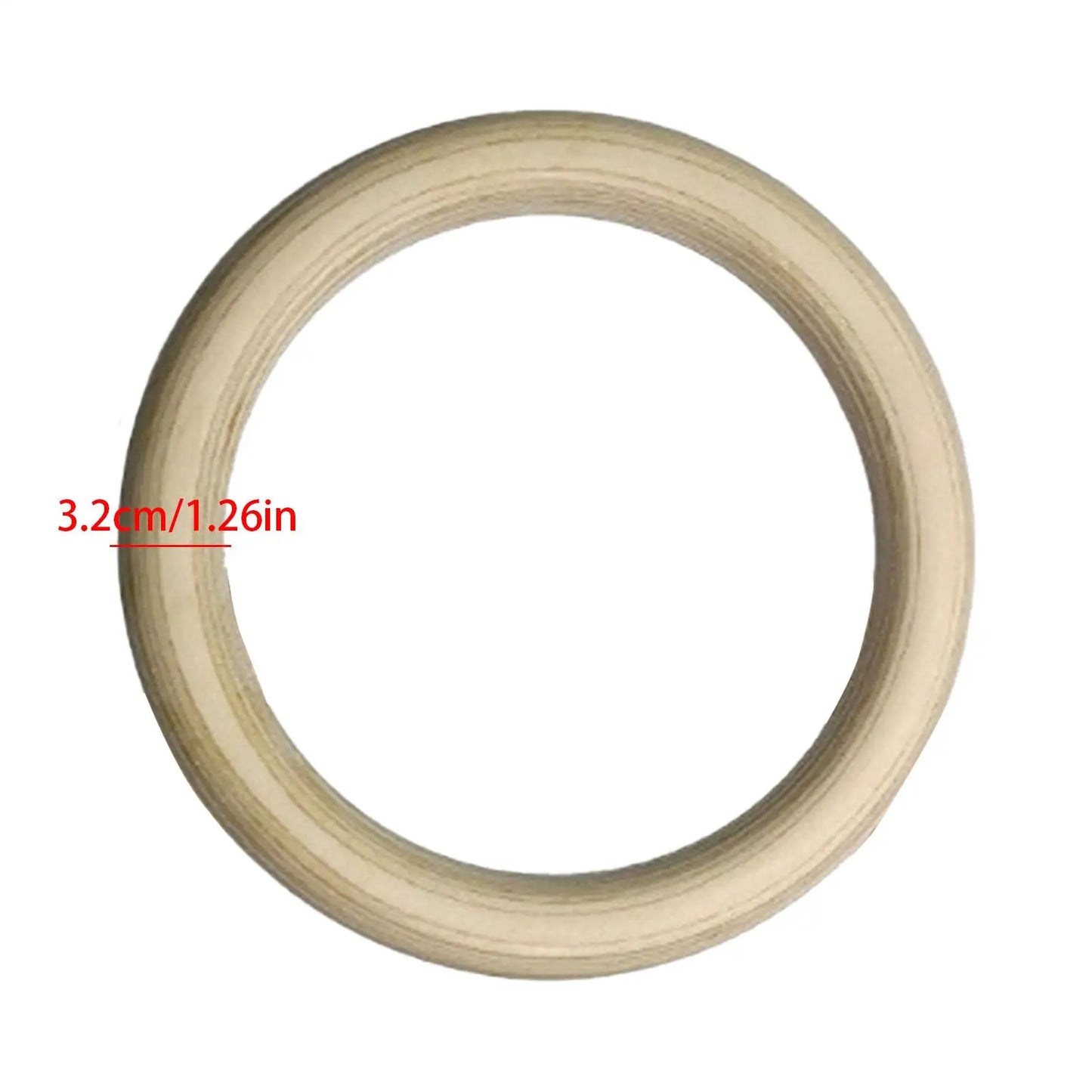 Gym Rings For Men Non-slip Fitness Rings Home Fitness Equipment Sturdy Exercise Rings Pull Up Ring For Pull-Ups Gymnastics