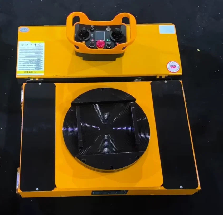 10-60T Heavy-Duty Electric Tank Machinery Skate Dolly Wheel Shifter Handling Tool Efficient Heavy Load Moving Equipment