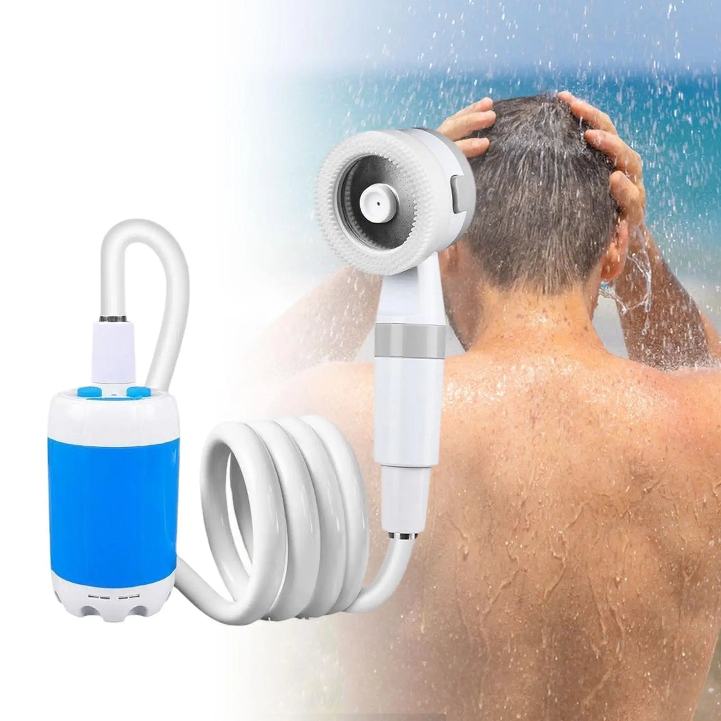 Portable Shower Electric Shower Versatile with Storage Bag Convenient Camping