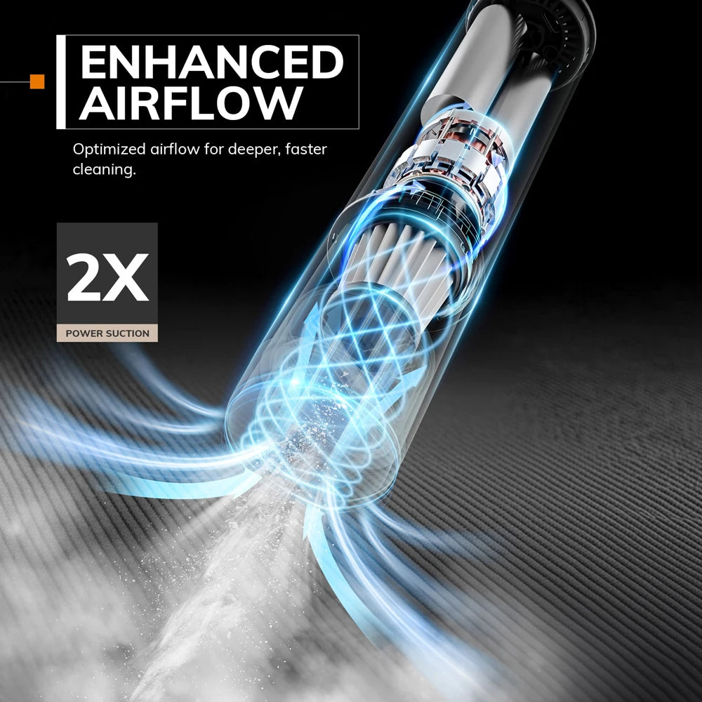 Cordless Laptop Vacuum Cleaner Portable USB Rechargeable Car Vacuum Mini & Cool Model-X