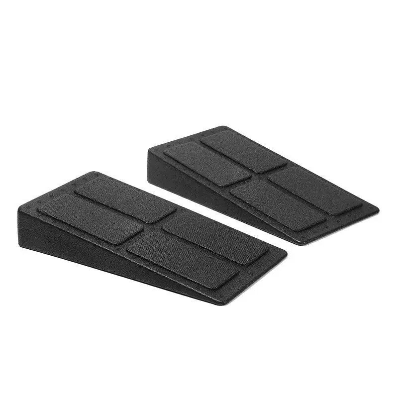 3pc Easy to Assemble Exercise Equipment – Leg Stretcher, Squat Foam Wedge, Yoga Slant Board, Durable Calf Raise Block.