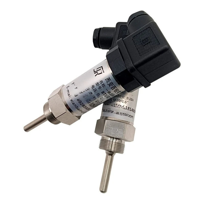 Compact Temperature Sensor 4-20mA Liquid Temperature Measurement Integrated Temperature Transmitter Unit