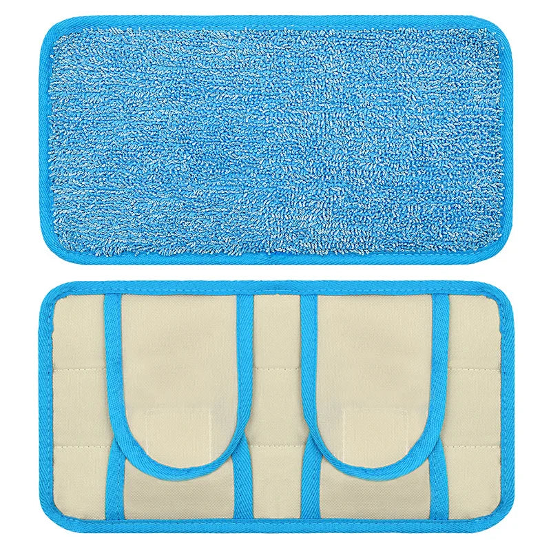 1 Pack Microfiber Flat Mop Replacement Pad Reusable Washable Wet Dry Floor Cleaning Mop Cloth High Absorbency Home Cleaner