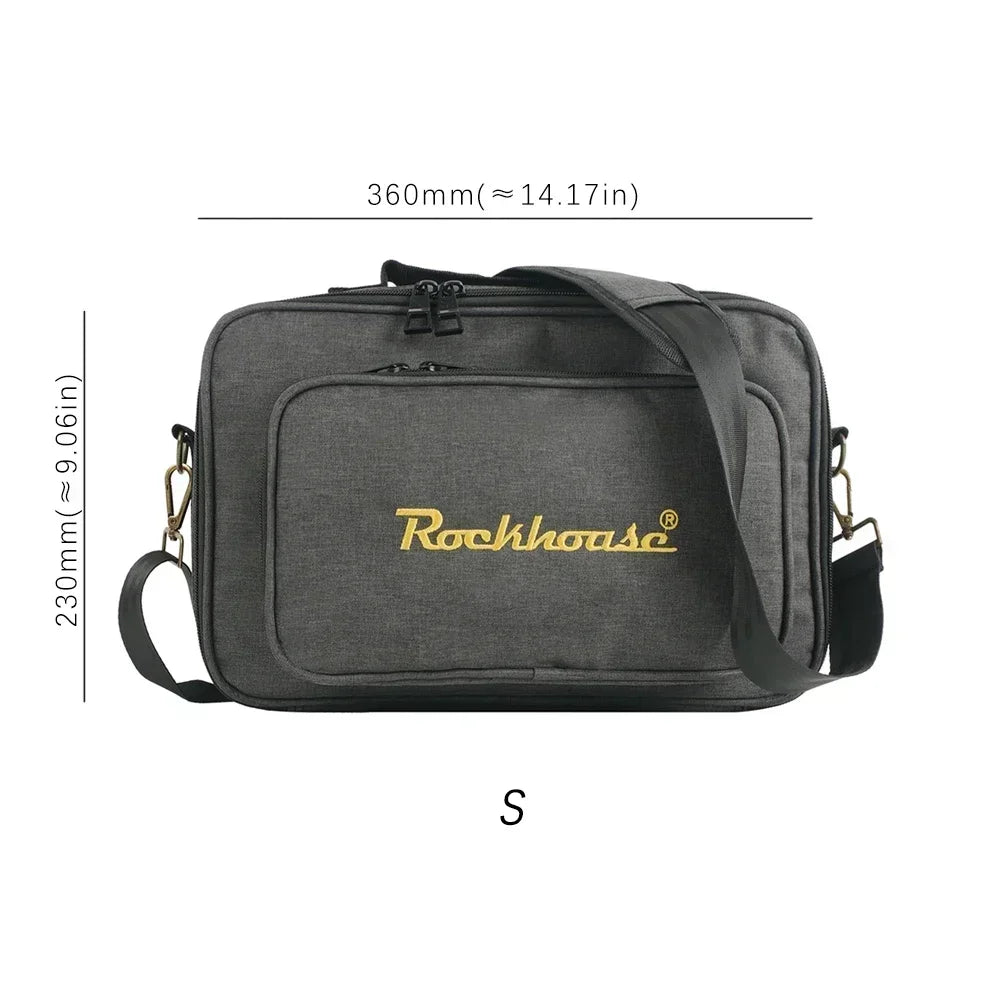 For Guitar Players Compact Pedal Bag Guitar Pedalboard Bag Music Transport Compact Musician Storage Solution Storage Bag