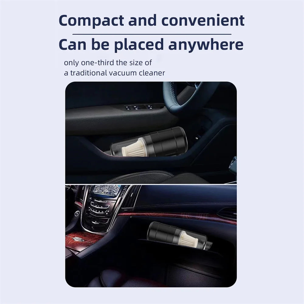 15000PA Compressed Air Dust Collector Handheld vacuum cordless High power, car vacuum cleaner Hairdryer Mini portable