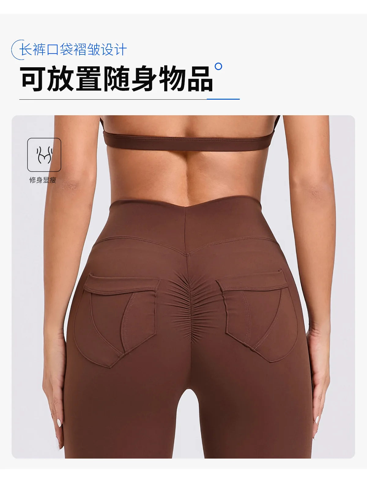 Workout Set for Women Quick Dry Yoga Outfit Seamless Sports Bra High Waist Gym Leggings with Pockets Running Fitness