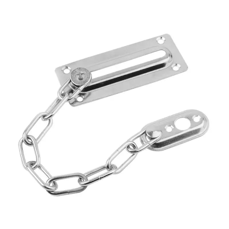 Stainless Steel Door Safety Guard Chain Security Bolt Locks Cabinet Latch DIY Home Tools