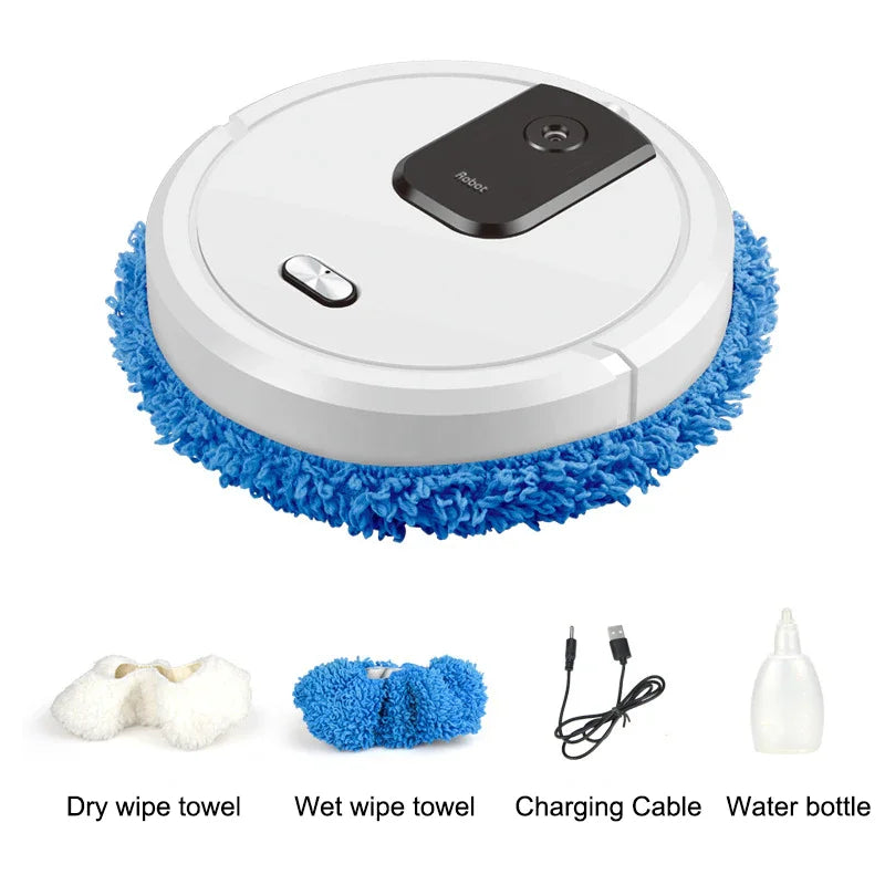NEW Smart Sweeping, Mop Robot Vacuum Cleaner Dry and Rechargeable