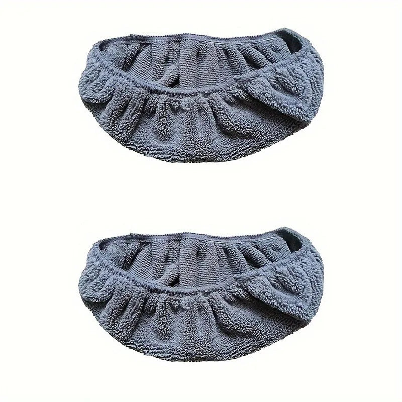 2pcs,Reusable Mop Replacement Pad,Flat Floor Mop Cloth,Washable and Durable Replacement Mop Cloth,High Dirt and Water Absorption