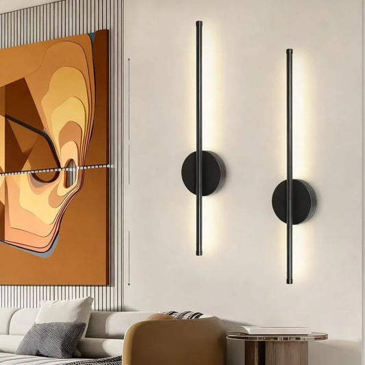 2 Pack Rechargeable Wall Light, Cordless Wall Mounted LED Light with Remote Control, Dimmable Decorative for Living Room