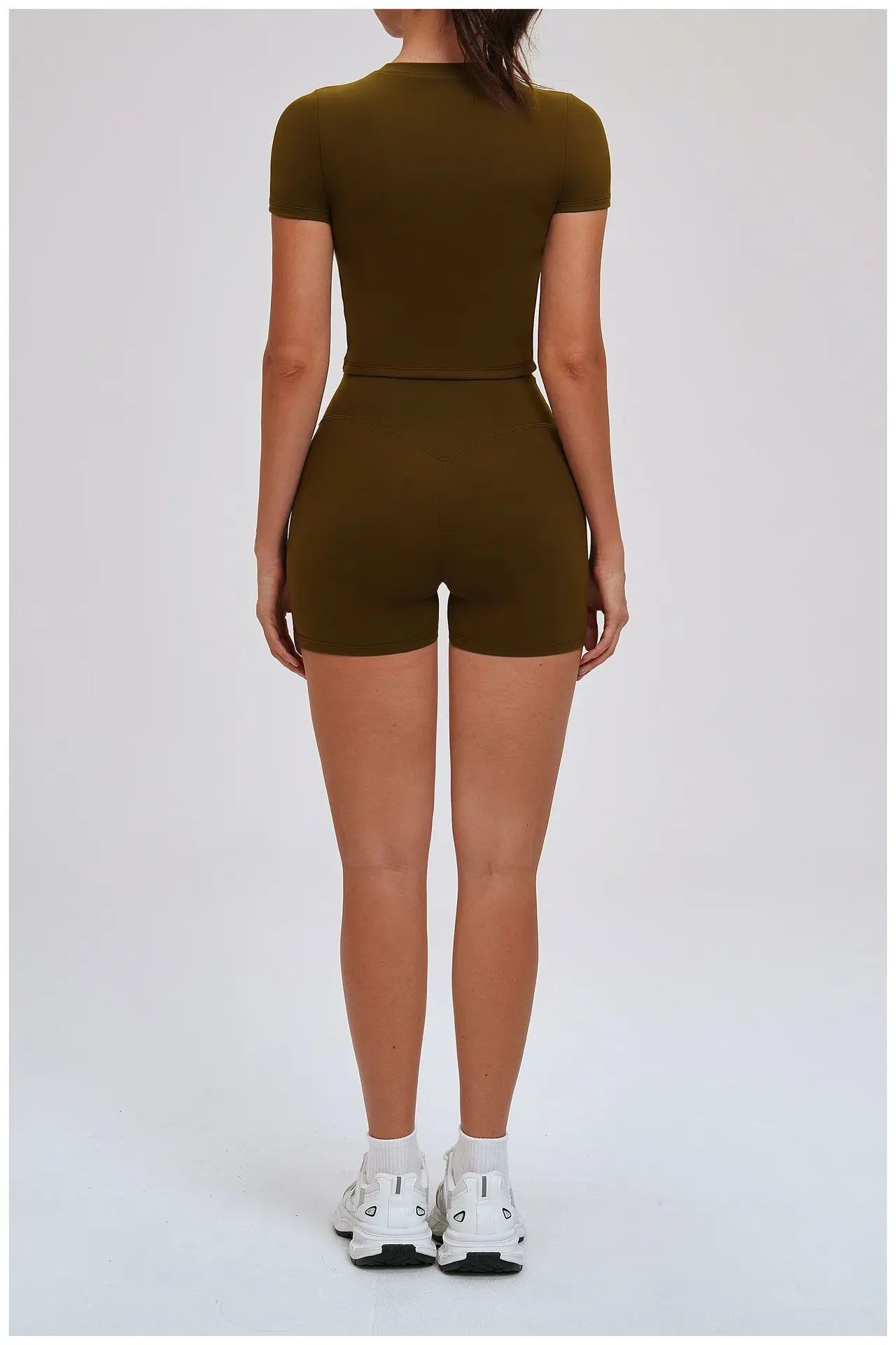 Yoga Set for Women 2026 Beauty Back Tight-Fitting Versatile Yoga Outfit Outdoor Running Sports Set