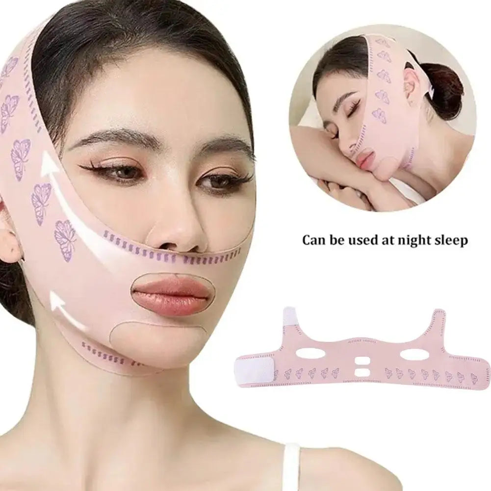 3D Reusable Face lifting Mask Anti Slimming Bandage V Shaper Full Face Lift