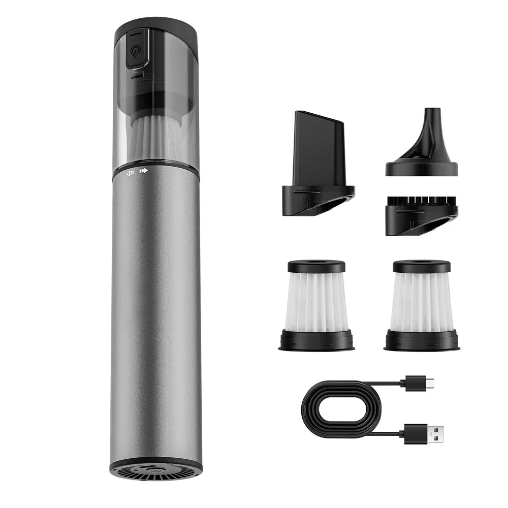 Cordless Laptop Vacuum Cleaner Portable USB Rechargeable Car Vacuum Mini & Cool Model-X
