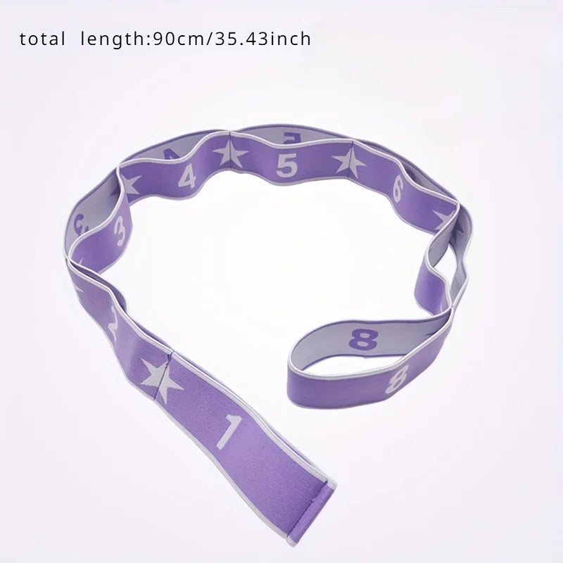 Yoga & Pilates Training Bands for Full-Body Workouts - Extra Thick Portable & Non-Slip Design for Home Gym Dance Studio & Travel